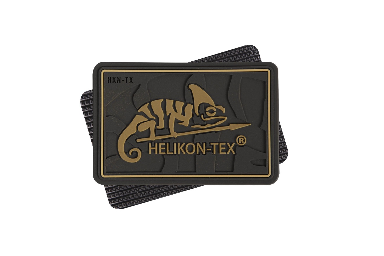 LOGO PATCH HELIKON-TEX - PVC - COYOTE